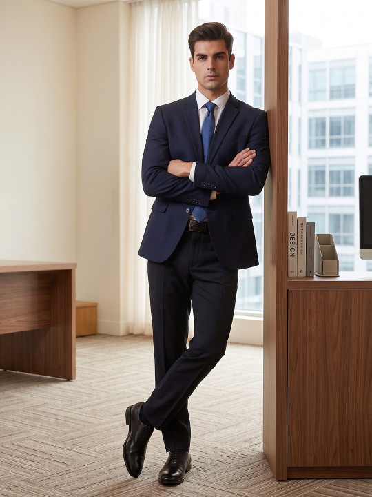 INVICTUS Notched Lapel 2-Piece Formal Suits